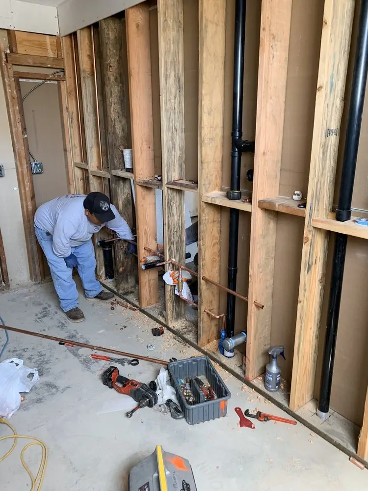 Commercial rough-in plumbing for Water Heater Replacement in Poplar Heights